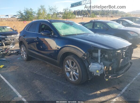 3MVDMBDL1NM449289 2022 MAZDA CX-30 Синий Передняя правая четверть