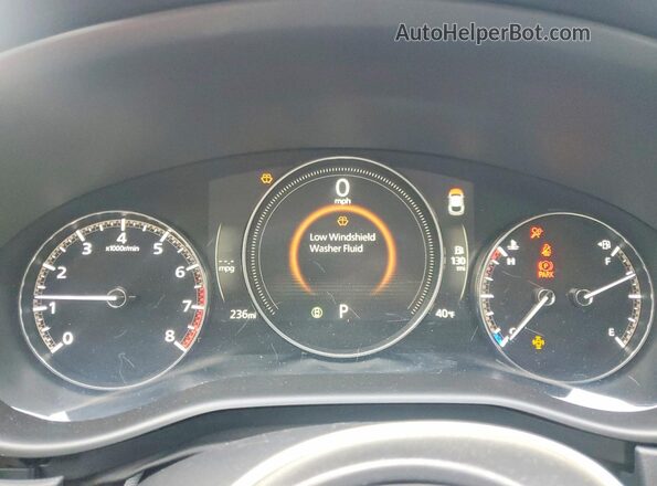 3MVDMBDL4TM101628 2026 MAZDA CX-30 Blue Instrument cluster view