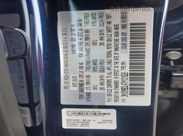 3MVDMBDL4TM101628 2026 MAZDA CX-30 Blue VIN sticker view