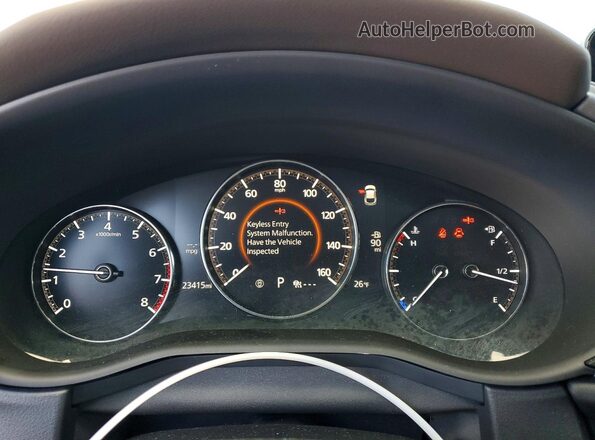 3MVDMBDM9PM518516 2023 MAZDA CX-30 Красный Вид щитка приборов