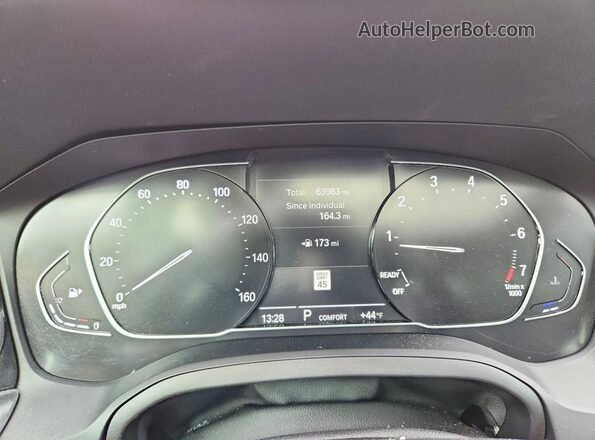 3MW23CM01N8C38736 2022 BMW OTHER Серый Вид щитка приборов