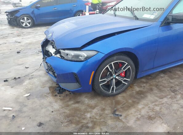 3MW49FF08R8D96194 2024 BMW M3 Blue Widok z przodu