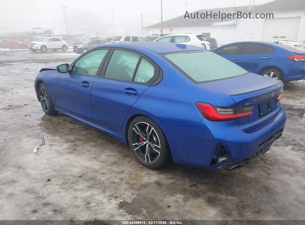 3MW49FF08R8D96194 2024 BMW M3 Blue Tył lewy
