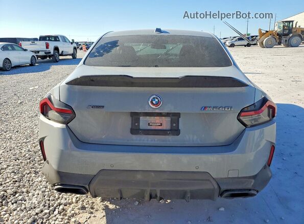 3MW53CM03P8C80518 2023 BMW M2 Blue Widok z tyłu