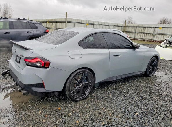 3MW53CM07P8D06165 2023 BMW M2 Серый Задняя правая четверть