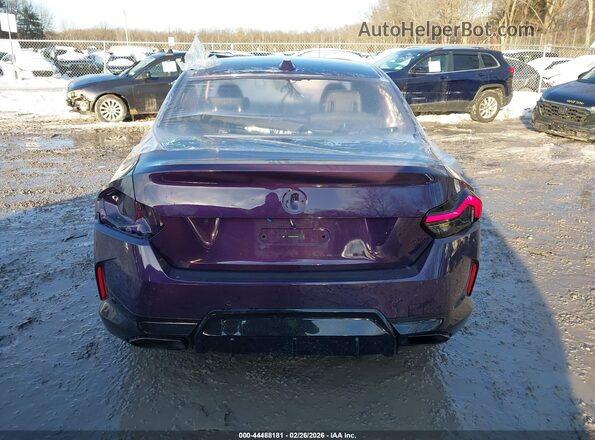 3MW53CM07R8E42055 2024 BMW M2 Purple 