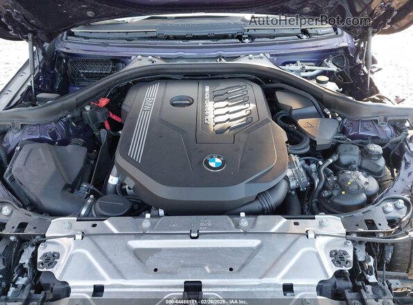 3MW53CM07R8E42055 2024 BMW M2 Purple Vista trasera