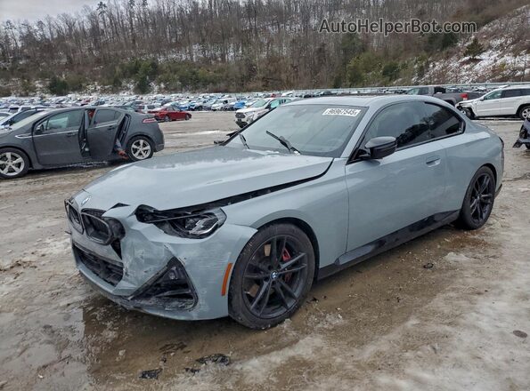 3MW53CM0XR8E82419 2024 BMW M2 Gray Przód lewy