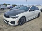 2021 Bmw M340i White vin: 3MW5U7J03M8B55703