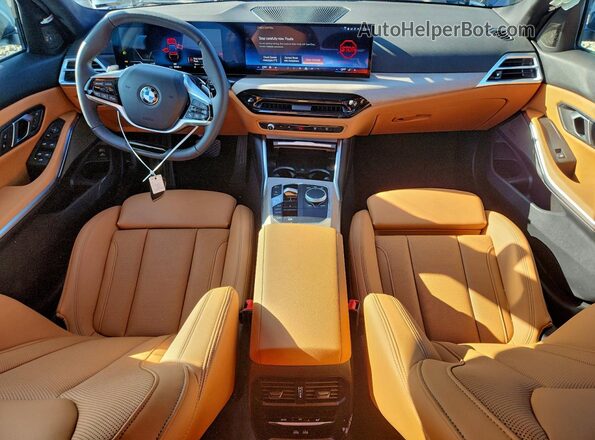 3MW69CW02S8F23793 2025 BMW OTHER Синий Вид панели приборов