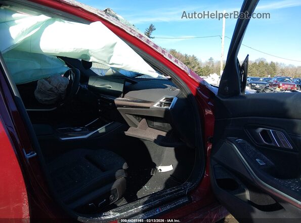 3MW69FT00T8F87435 2026 BMW M3 Red Widok wnętrza z przodu