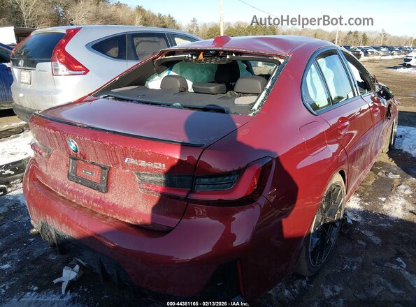 3MW69FT00T8F87435 2026 BMW M3 Red Tył prawy