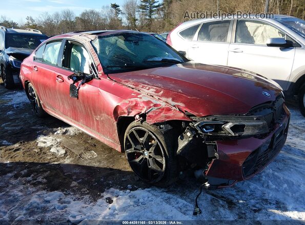 3MW69FT00T8F87435 2026 BMW M3 Red Przód prawy