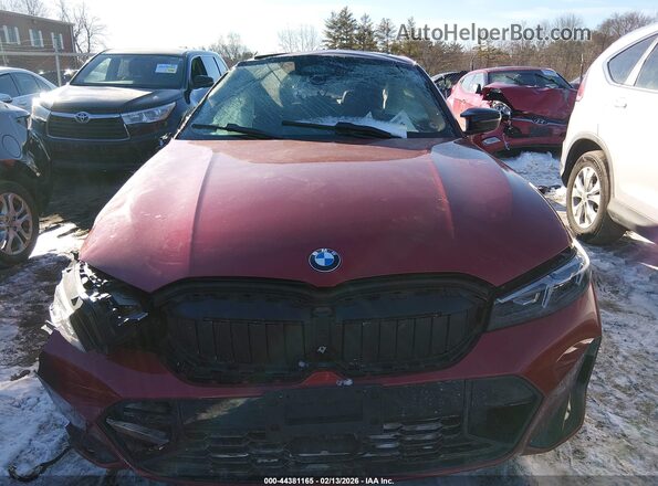 3MW69FT00T8F87435 2026 BMW M3 Red Widok zestawu wskaźników