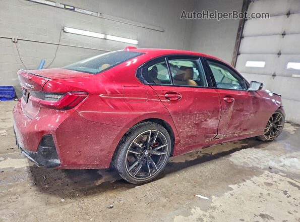 3MW69FT01S8F44379 2025 BMW M3 Red Trasero derecho