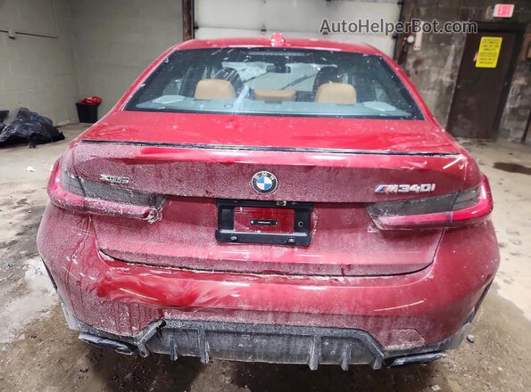 3MW69FT01S8F44379 2025 BMW M3 Red Vista trasera