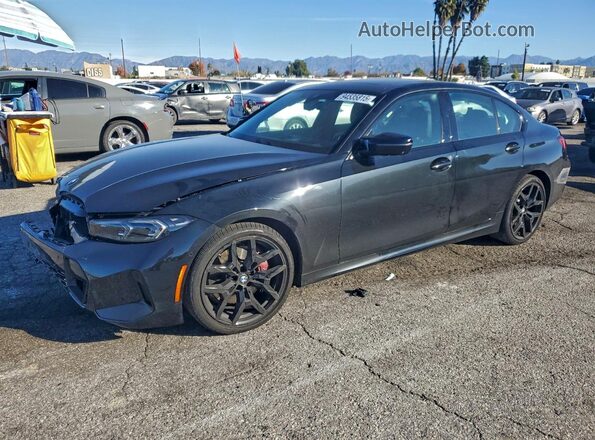 3MW69FT03S8F66321 2025 BMW M3 Черный Передняя левая четверть
