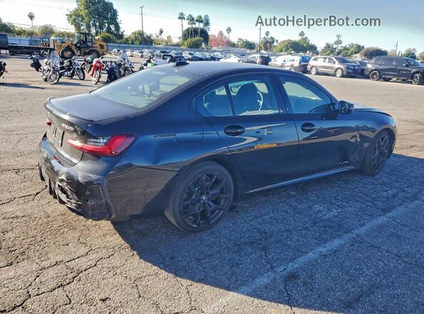 3MW69FT03S8F66321 2025 BMW M3 Черный Задняя правая четверть