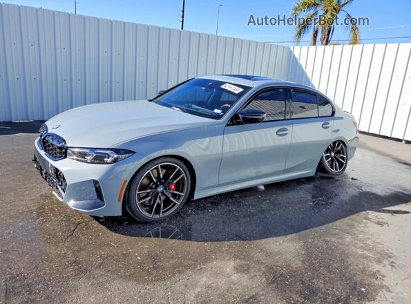 3MW69FT06T8F96284 2026 BMW M3 Gray წინა მარცხენა ხედი სამი მეოთხედიდან