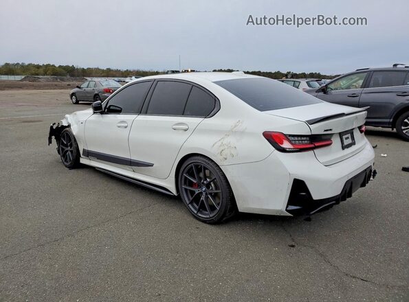 3MW69FT08S8F50518 2025 BMW M3 Белый Задняя левая четверть