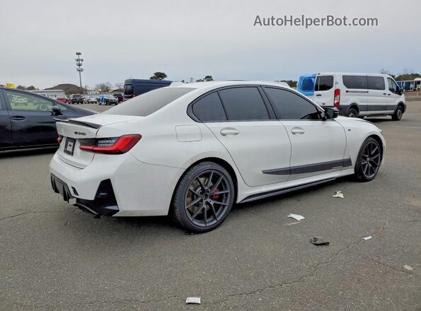 3MW69FT08S8F50518 2025 BMW M3 Белый Задняя правая четверть