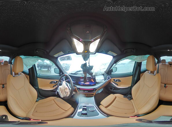 3MW69FT08S8F50518 2025 BMW M3 Белый Вид наклейки с VIN-кодом