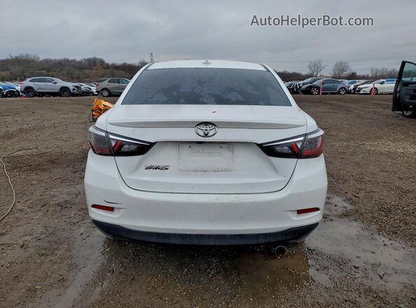 3MYDLBYV0KY525509 2019 TOYOTA YARIS Белый Вид сзади