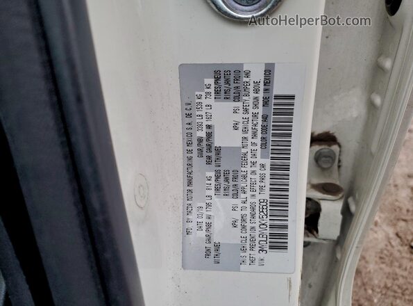 3MYDLBYV0KY525509 2019 TOYOTA YARIS Белый Вид подкапотного пространства