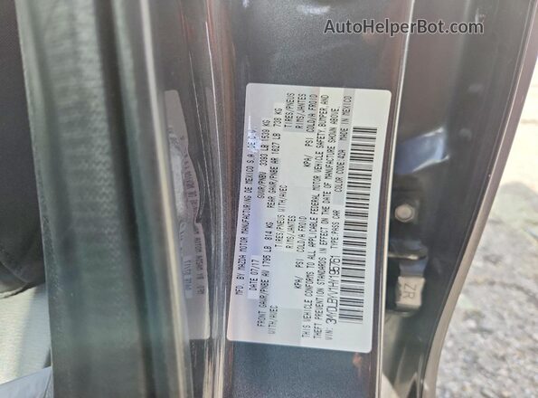 3MYDLBYV1HY195761 2017 TOYOTA YARIS Серый Вид подкапотного пространства