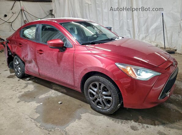 3MYDLBYV4KY510799 2019 TOYOTA YARIS Красный Передняя правая четверть