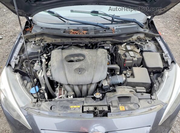 3MYDLBYV6KY505166 2019 TOYOTA YARIS Угольный Вид задней части салона