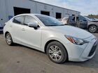 2019 Toyota Yaris L Silver vin: 3MYDLBYV9KY500494