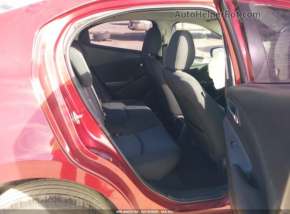 3MYDLBYVXJY302425 2018 TOYOTA YARIS IA Maroon VIN sticker view