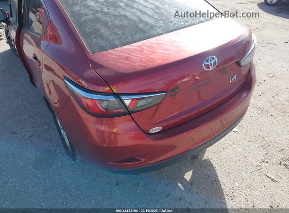3MYDLBYVXJY302425 2018 TOYOTA YARIS IA Maroon 