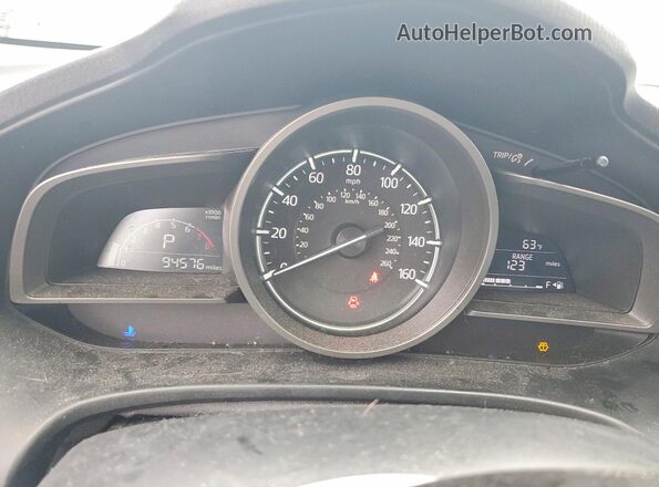 3MZBN1K75JM207523 2018 MAZDA 3 Серебряный Вид щитка приборов