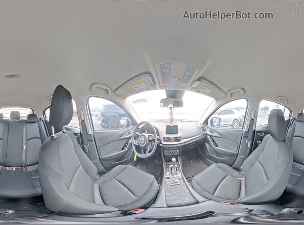 3MZBN1K75JM207523 2018 MAZDA 3 Серебряный Панорамный вид салона 360°