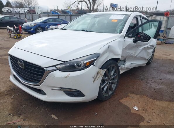 3MZBN1M34JM173682 2018 MAZDA 3 White Передня ліва чверть