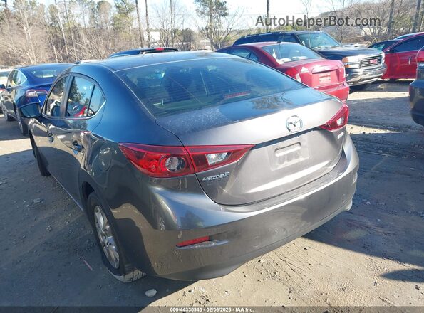 3MZBN1U74HM107291 2017 MAZDA 3 Серый Задняя левая четверть