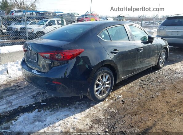 3MZBN1U7XHM107487 2017 MAZDA 3 Черный Задняя правая четверть