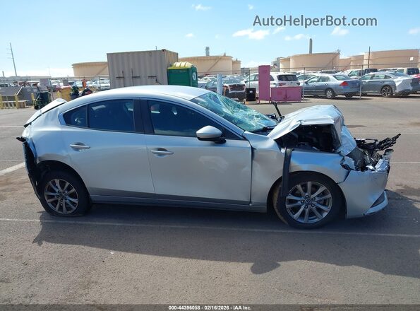 3MZBPABL6KM112803 2019 MAZDA 3 Silver ხელსაწყოთა პანელის ხედი