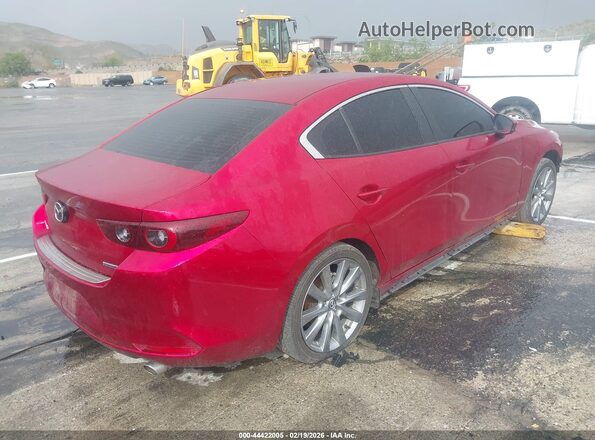 3MZBPABM0PM369763 2023 MAZDA 3 Красный Задняя правая четверть