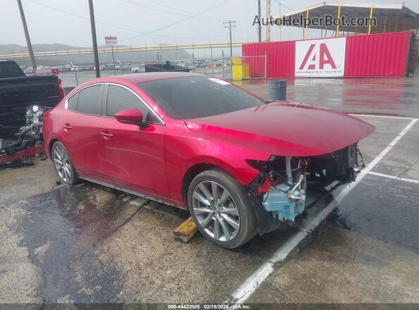 3MZBPABM0PM369763 2023 MAZDA 3 Красный Передняя правая четверть