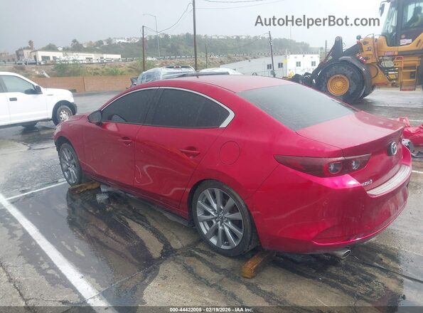 3MZBPABM0PM369763 2023 MAZDA 3 Красный Задняя левая четверть