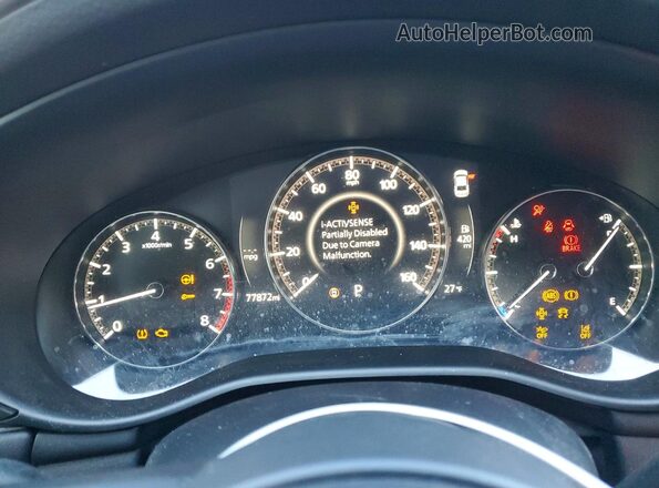 3MZBPACM0RM406960 2024 MAZDA 3 Gray Вид щитка приладів