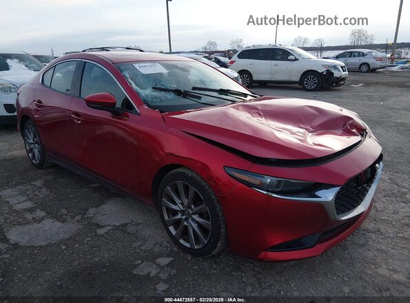 3MZBPAEM5KM104356 2019 MAZDA 3 Red წინა მარჯვენა