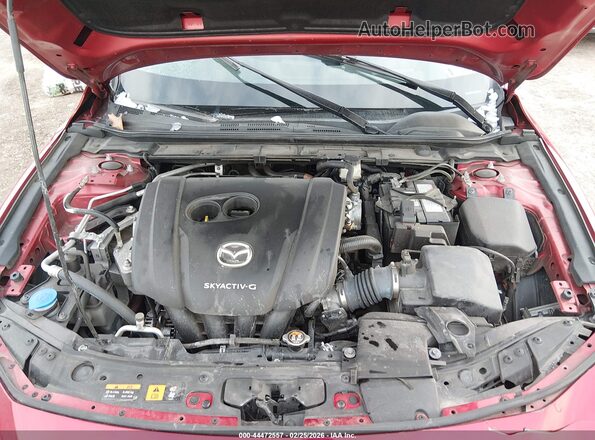 3MZBPAEM5KM104356 2019 MAZDA 3 Red უკანა ხედი