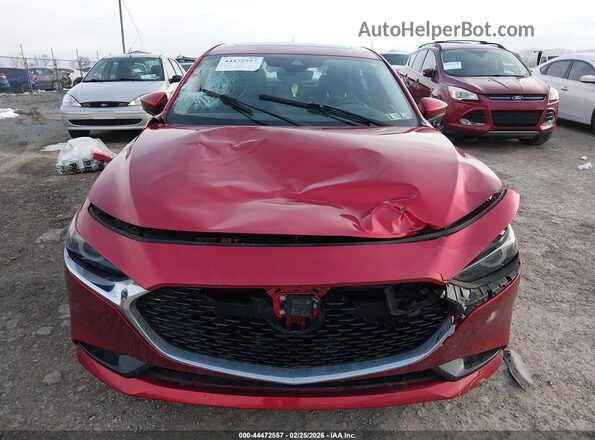 3MZBPAEM5KM104356 2019 MAZDA 3 Red ხელსაწყოთა პანელის ხედი