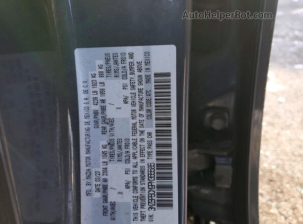 3MZBPBCM9PM365585 2023 MAZDA 3 Синий Вид подкапотного пространства