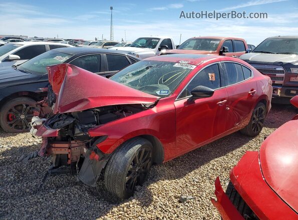 3MZBPBEY7PM363527 2023 MAZDA 3 Красный Передняя левая четверть