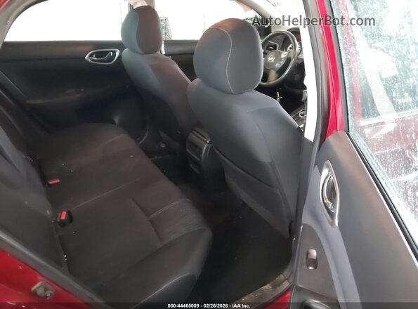 3N1AB7AP0HL655814 2017 NISSAN SENTRA Red Widok naklejki z numerem VIN